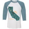 Map CA Love Baseball Tee-CA LIMITED