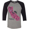 Map CA Love Baseball Tee-CA LIMITED