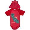 Map CA Love Hooded Baby Onesie-CA LIMITED