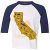 Map CA Love Toddler Baseball Tee-CA LIMITED