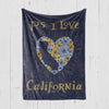 P.S. I Love California Blanket-CA LIMITED