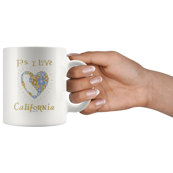 P.S. I Love California Mug-CA LIMITED