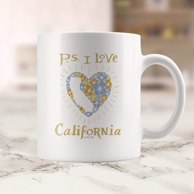 P.S. I Love California Mug-CA LIMITED