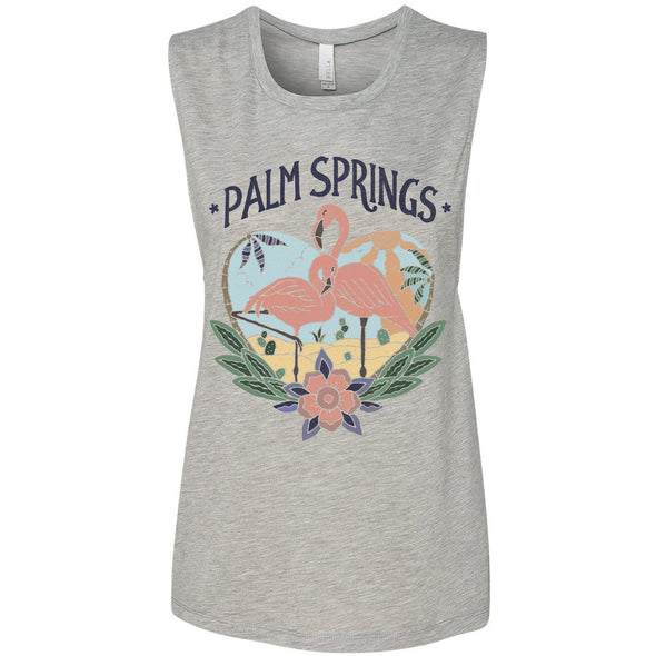 Palm Springs Muscle Tank-CA LIMITED