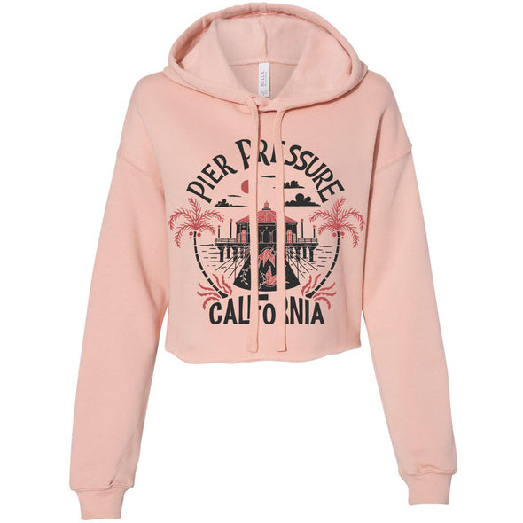 Pier Pressure Cropped Hoodie-CA LIMITED