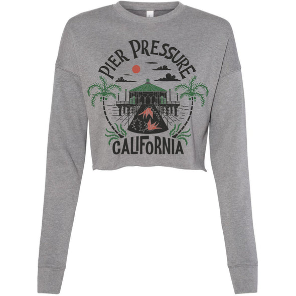 Pier Pressure Cropped Sweater-CA LIMITED