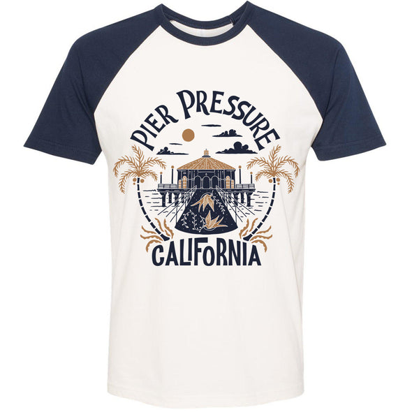 Pier Pressure Raglan Tee-CA LIMITED