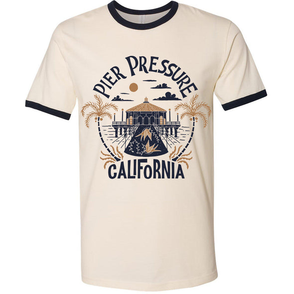 Pier Pressure Ringer Tee-CA LIMITED