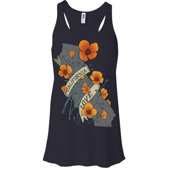 Poppies CA Love Flowy Tank-CA LIMITED