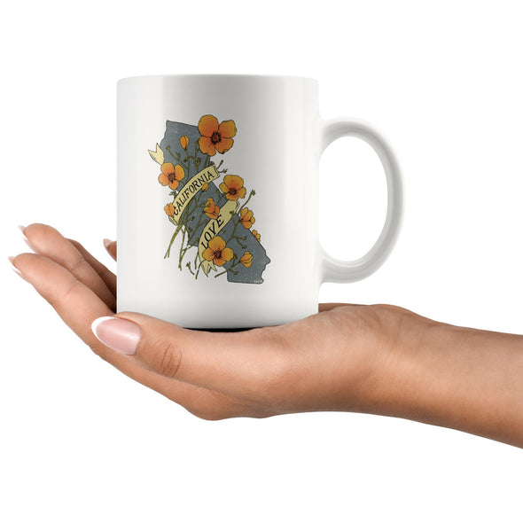 Poppies CA Love Mug-CA LIMITED