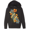 Poppies CA Love Raglan Toddlers Hoodie-CA LIMITED