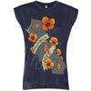 Poppies CA Love Rolled Sleeve Tank-CA LIMITED