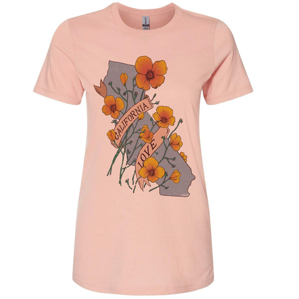 Poppies CA Love Tee-CA LIMITED