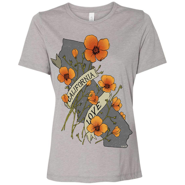 Poppies CA Love Tee-CA LIMITED