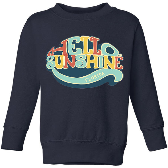 Hello Sunshine Florida Toddlers Sweater