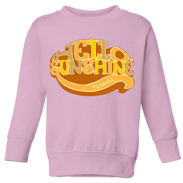 Hello Sunshine Florida Toddlers Sweater