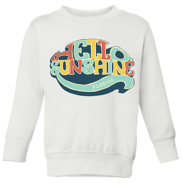 Hello Sunshine Florida Toddlers Sweater