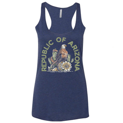 Republic Of Arizona Racerback Tank-CA LIMITED