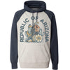 Republic Of Arizona Raglan Hoodie-CA LIMITED