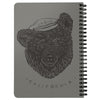 Sailor Bear Grey Spiral Notebook-CA LIMITED