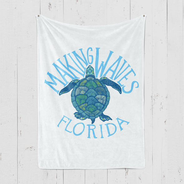 Sea Turtle FL Blanket-CA LIMITED