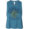 Sea Turtle FL Cropped Tank-CA LIMITED