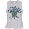 Sea Turtle FL Cropped Tank-CA LIMITED