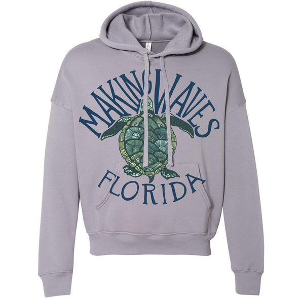 Sea Turtle FL Drop Shoulder Hoodie-CA LIMITED