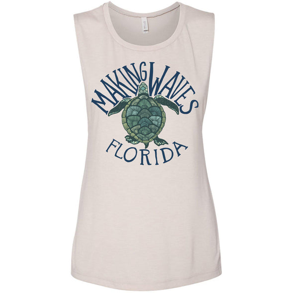 Sea Turtle FL Muscle Tank-CA LIMITED