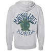 Sea Turtle FL Raglan Zipper Hoodie-CA LIMITED