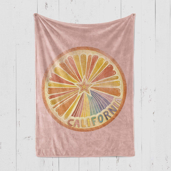 Starburst Orange Blanket-CA LIMITED