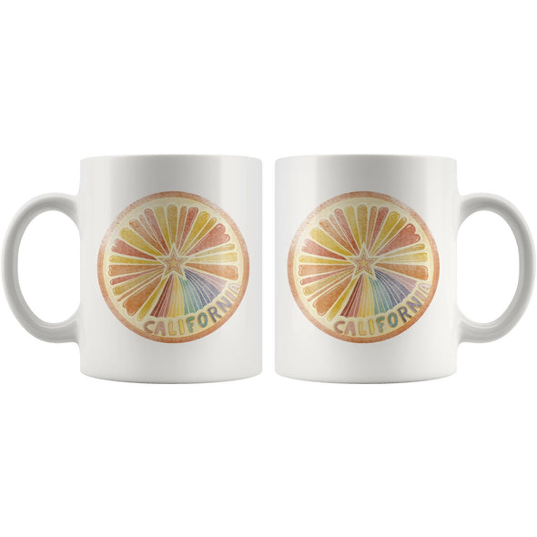 Starburst Orange Mug-CA LIMITED