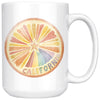 Starburst Orange Mug-CA LIMITED