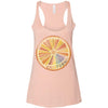 Starburst Orange Racerback Tank-CA LIMITED