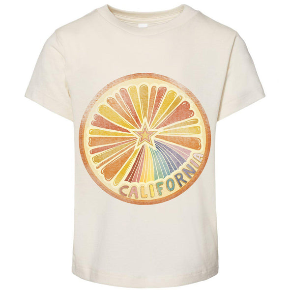 Starburst Orange Toddlers Tee-CA LIMITED