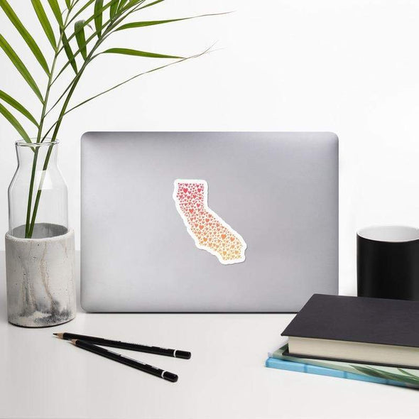 State of Hearts Decal-CA LIMITED