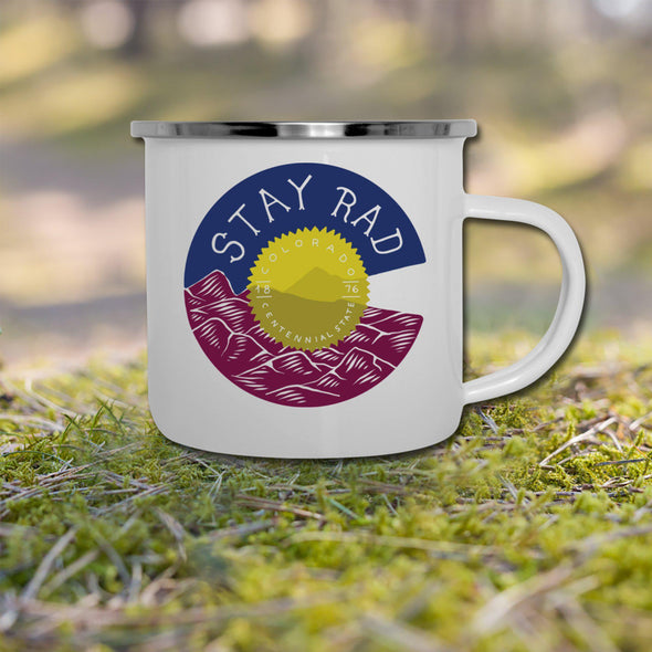 Stay Rad CO Camper Mug-CA LIMITED