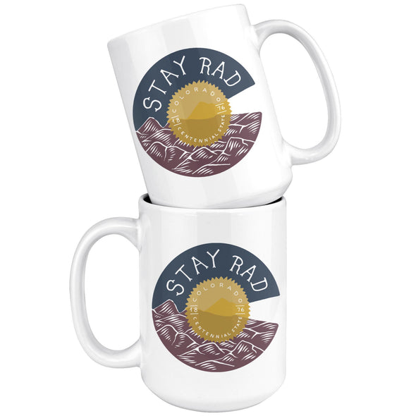 Stay Rad CO Ceramic Mug-CA LIMITED