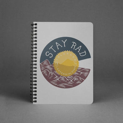 Stay Rad CO Spiral Notebook-CA LIMITED