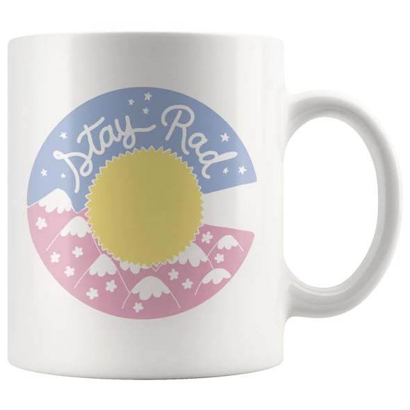 Stay Rad Cute CO Ceramic Mug-CA LIMITED