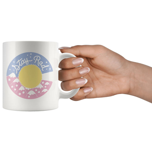 Stay Rad Cute CO Ceramic Mug-CA LIMITED