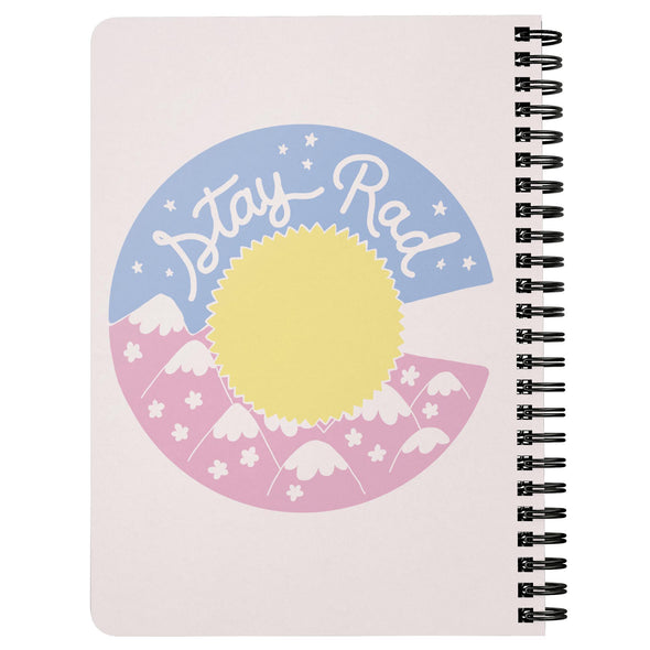 Stay Rad Cute CO Spiral Notebook-CA LIMITED