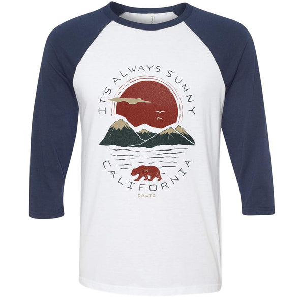 Sunny California Baseball Tee-CA LIMITED