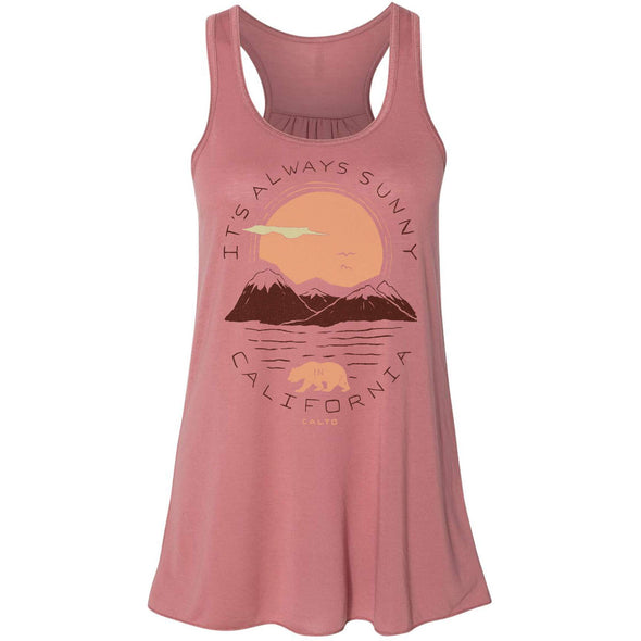 Sunny California Flowy Tank-CA LIMITED