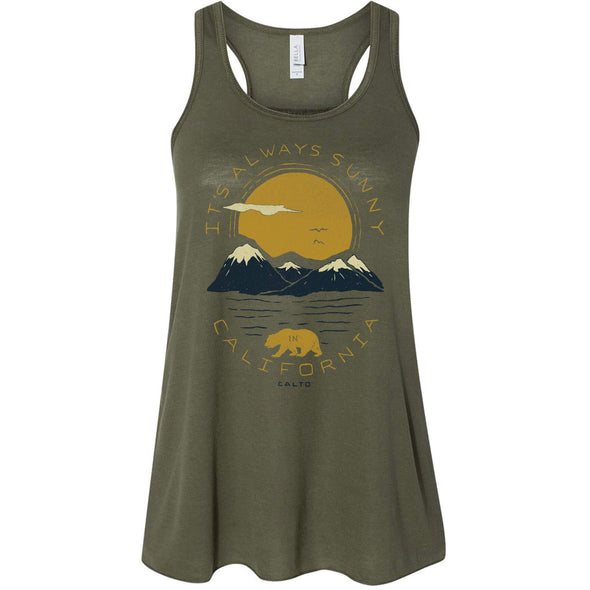 Sunny California Flowy Tank-CA LIMITED