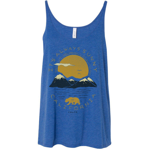 Sunny California Flowy Tank-CA LIMITED