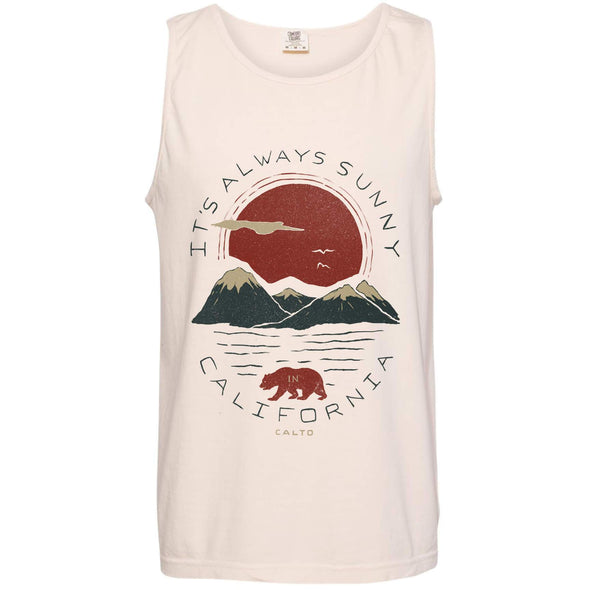 Sunny California Men's Tank-CA LIMITED