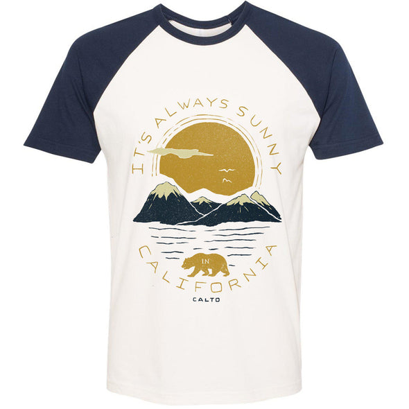 Sunny California Raglan Tee-CA LIMITED