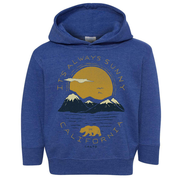 Sunny California Toddlers Hoodie-CA LIMITED