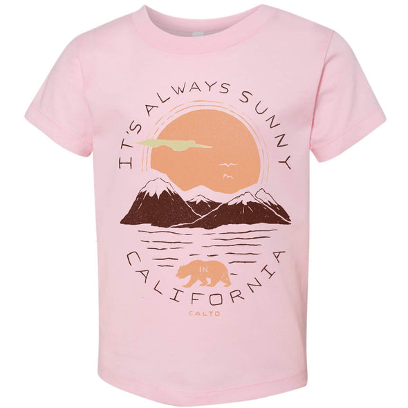 Sunny California Toddlers Tee-CA LIMITED